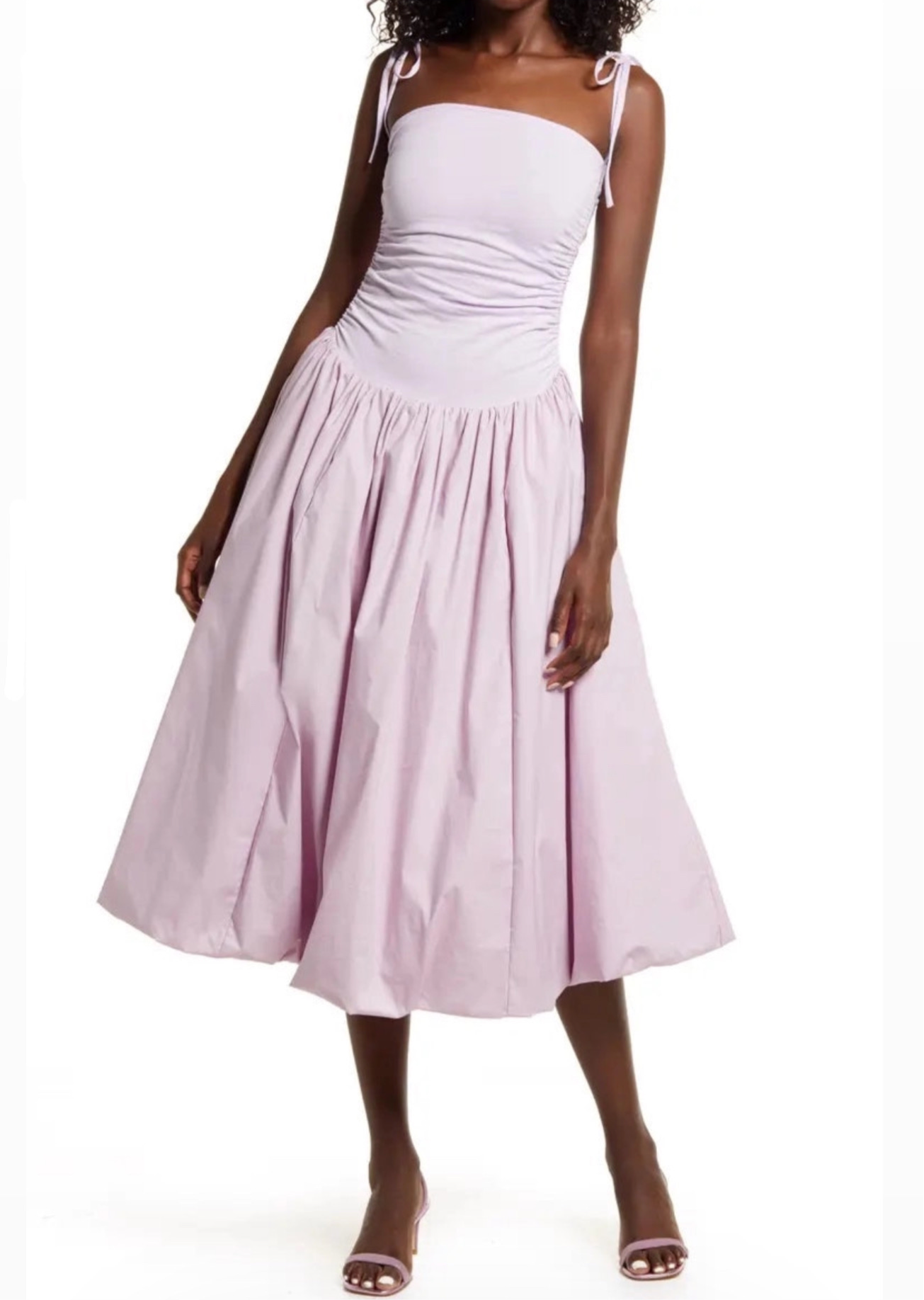 Burst of Bliss Bubble Hem Dress