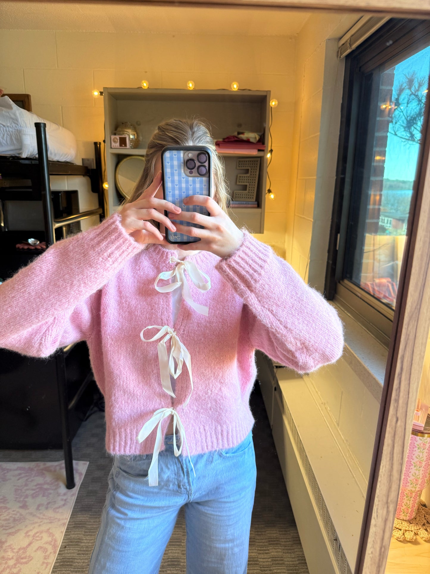 Pinkmas Bow Sweater