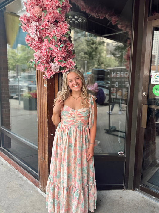 Summer Fling Floral Midi Dress