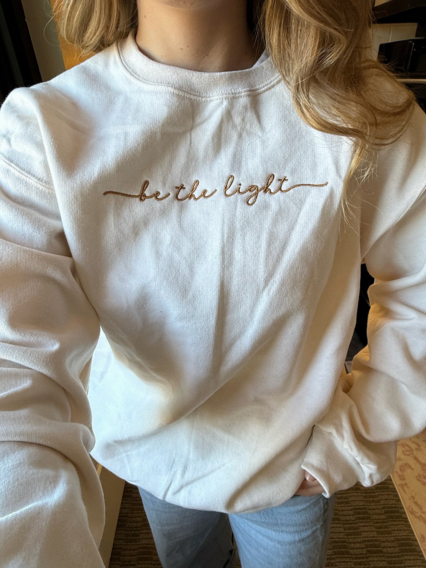 Be the Light Crewneck